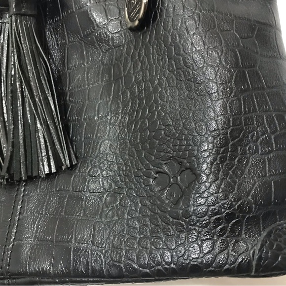 SOLD Patricia Nash Black Leather Witney Tote Handbag Purse LIKE NEW Condition - Picture 7 of 16